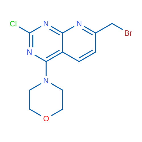 4-(7-(Bromomethyl)-2-chloropyrido[2,3-d]pyrimidin-4-yl)morpholine 1g