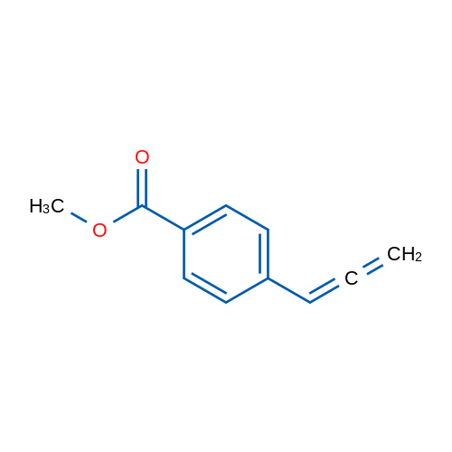 Methyl 4-(propa-1,2-dien-1-yl)benzoate 1g