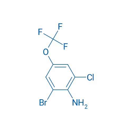 2-Bromo-6-chloro-4-(trifluoromethoxy)aniline 1g