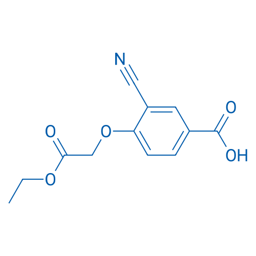 3-Cyano-4-(2-ethoxy-2-oxoethoxy)benzoic acid 1g