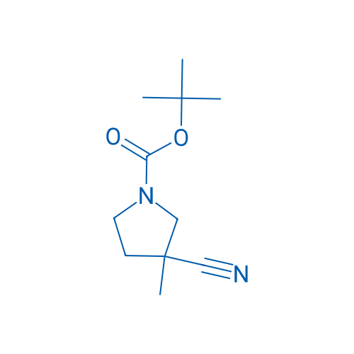 tert-Butyl 3-cyano-3-methylpyrrolidine-1-carboxylate 5g