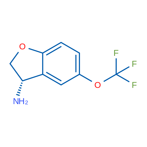 (S)-5-(Trifluoromethoxy)-2,3-dihydrobenzofuran-3-amine 1g