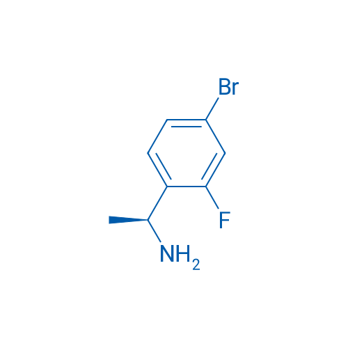 (S)-1-(4-bromo-2-fluorophenyl)ethan-1-amine 250mg