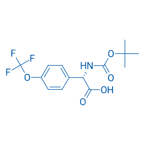 (S)-2-((tert-Butoxycarbonyl)amino)-2-(4-(trifluoromethoxy)phenyl)acetic acid 100mg