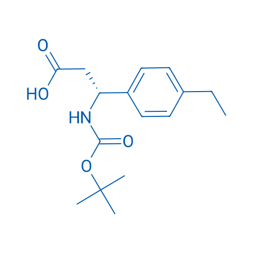 (R)-3-((tert-Butoxycarbonyl)amino)-3-(4-ethylphenyl)propanoic acid 1g