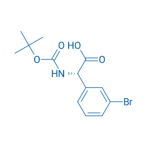 Boc-(S)-2-amino-2-(3-bromophenyl)acetic acid 250mg