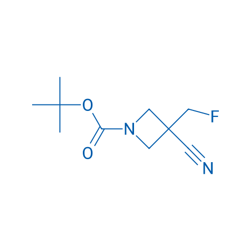 tert-butyl 3-cyano-3-(fluoromethyl)azetidine-1-carboxylate 1g