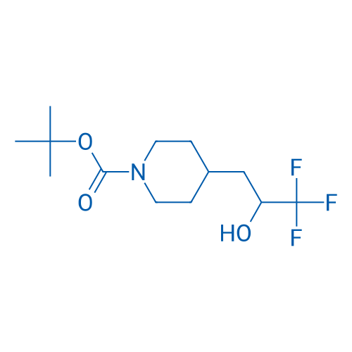 tert-Butyl 4-(3,3,3-trifluoro-2-hydroxypropyl)piperidine-1-carboxylate 1g