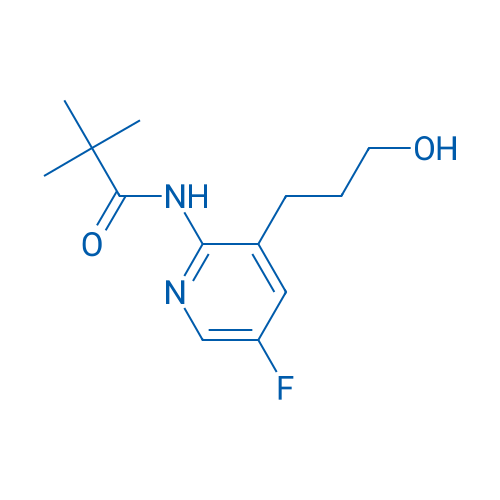 N-(5-Fluoro-3-(3-hydroxypropyl)pyridin-2-yl)-pivalamide 1g