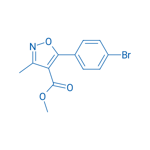 Methyl 5-(4-bromophenyl)-3-methylisoxazole-4-carboxylate 1g