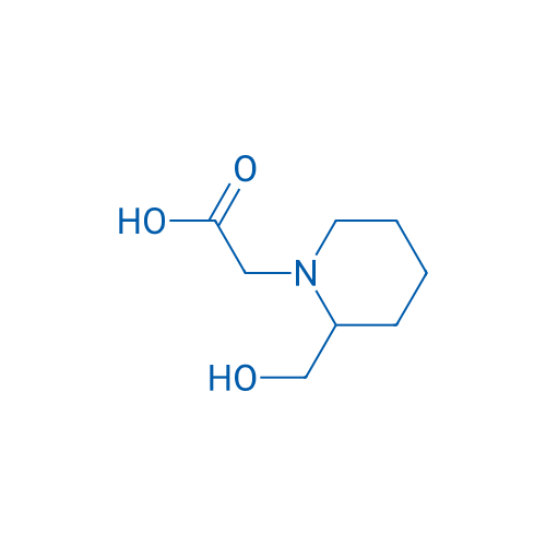 2-(2-(Hydroxymethyl)piperidin-1-yl)acetic acid 1g