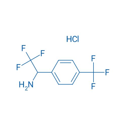 2,2,2-Trifluoro-1-(4-trifluoromethyl-phenyl)-ethylamine hydrochloride 100mg