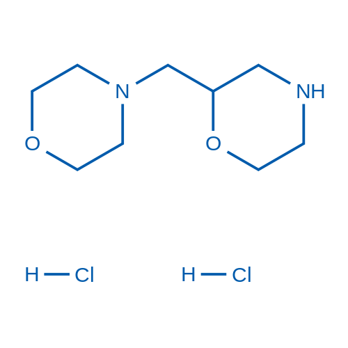2-[(Morpholin-4-yl)methyl]morpholine dihydrochloride 100mg
