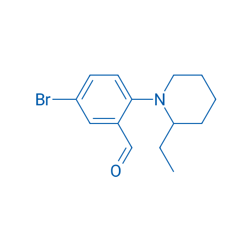5-Bromo-2-(2-ethylpiperidin-1-yl)benzaldehyde 1g