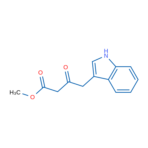 Methyl 4-(1H-indol-3-yl)-3-oxobutanoate 1g