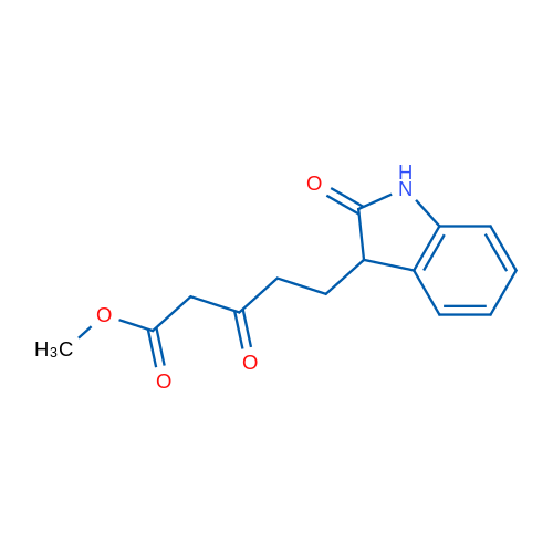 Methyl 3-oxo-5-(2-oxoindolin-3-yl)pentanoate 1g
