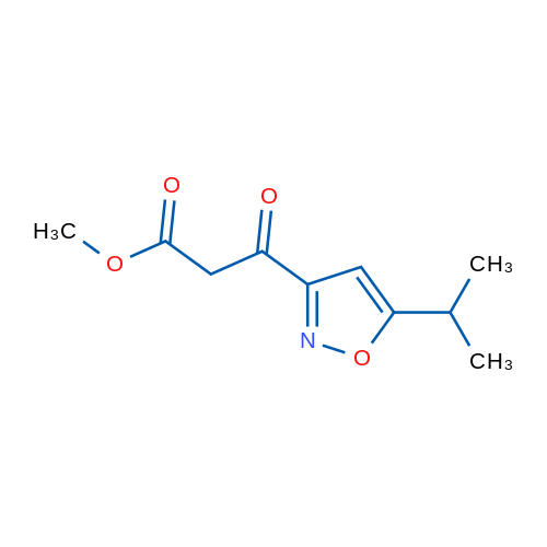 Methyl 3-(5-isopropylisoxazol-3-yl)-3-oxopropanoate 1g