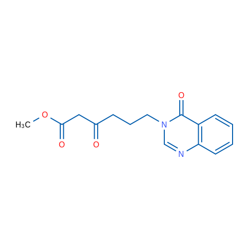 Methyl 3-oxo-6-(4-oxoquinazolin-3(4H)-yl)hexanoate 1g