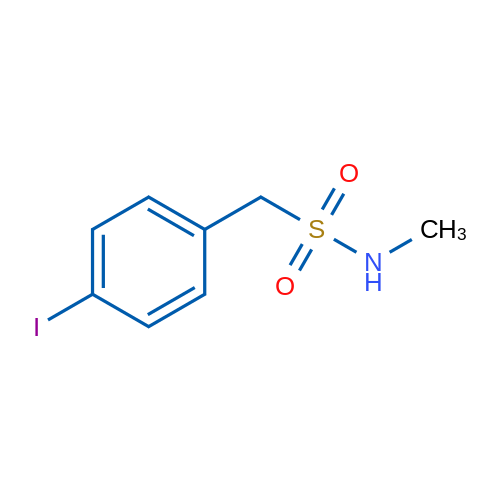 1-(4-Iodophenyl)-n-methylmethanesulfonamide 1g