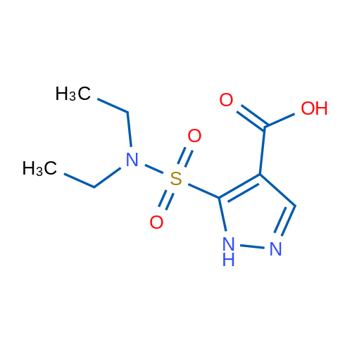 5-(N,N-Diethylsulfamoyl)-1H-pyrazole-4-carboxylic acid 1g