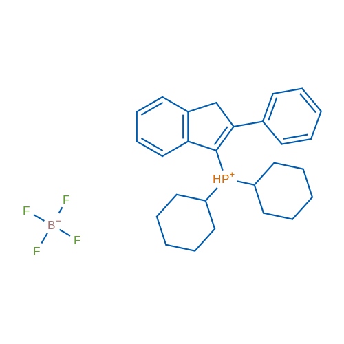 (2-Phenylinden-3-yl)dicyclohexylphosphonium BF4 250mg