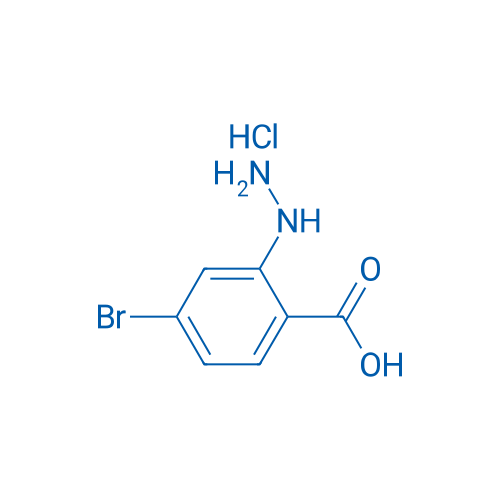 4-Bromo-2-hydrazinylbenzoic acid hydrochloride 5g