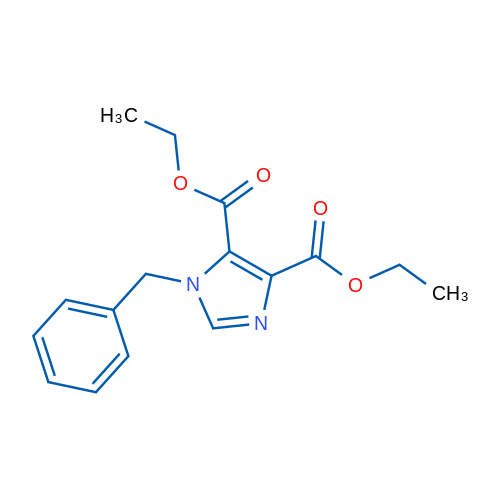 Diethyl 1-benzyl-1H-imidazole-4,5-dicarboxylate 1g