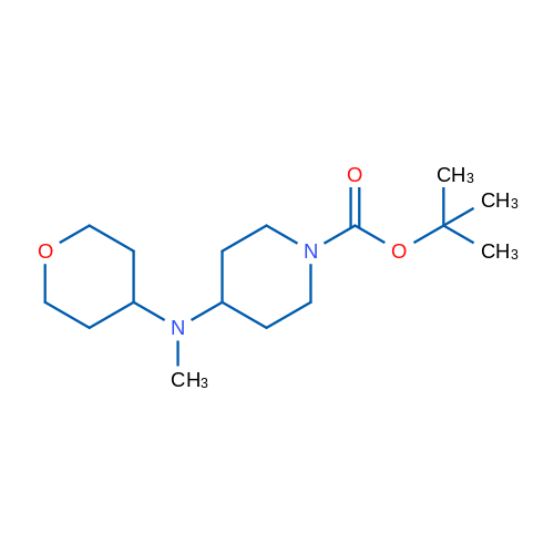 tert-Butyl 4-[methyl(tetrahydropyran-4-yl)amino]piperidine-1-carboxylate 1g