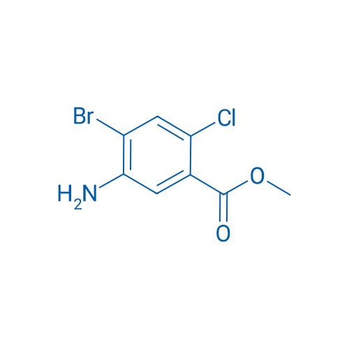 Methyl 5-amino-4-bromo-2-chlorobenzoate 250mg