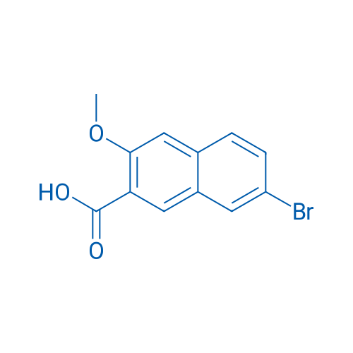 7-Bromo-3-methoxy-2-naphthoic acid 250mg