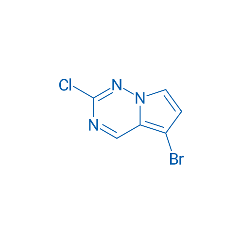 5-Bromo-2-chloropyrrolo[2,1-f][1,2,4]triazine 1g