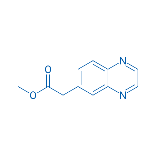 Methyl 2-(quinoxalin-6-yl)acetate 250mg