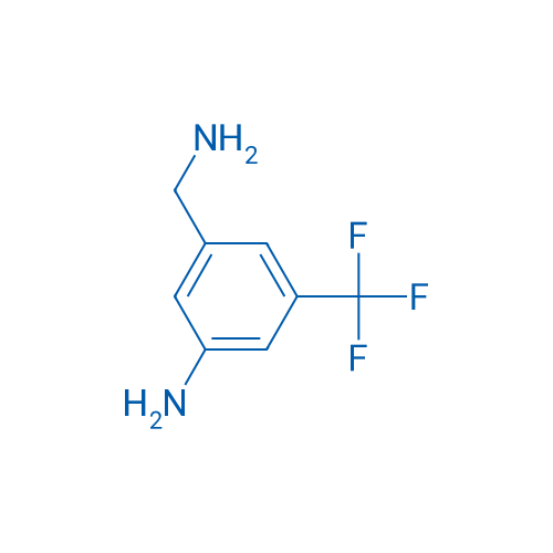 3-(Aminomethyl)-5-(trifluoromethyl)aniline 250mg