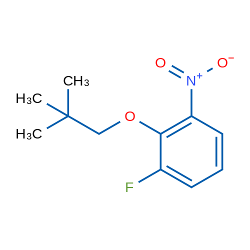 1-Fluoro-2-(neopentyloxy)-3-nitrobenzene 1g