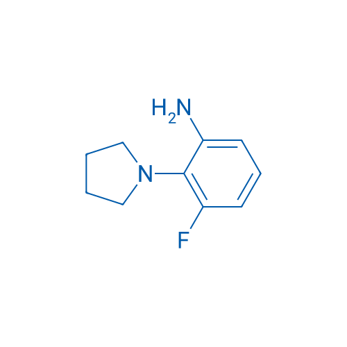3-Fluoro-2-(pyrrolidin-1-yl)aniline 1g