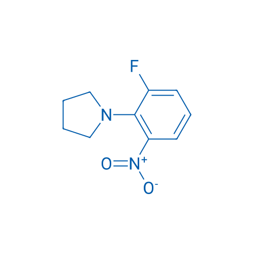 1-(2-Fluoro-6-nitrophenyl)pyrrolidine 1g