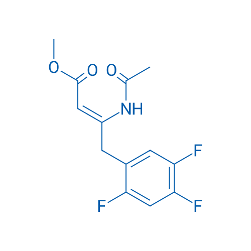 (Z)-Methyl 3-acetamido-4-(2,4,5-trifluorophenyl)but-2-enoate 50mg