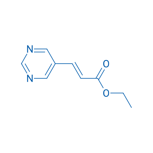 Ethyl 3-(pyrimidin-5-yl)acrylate 100mg