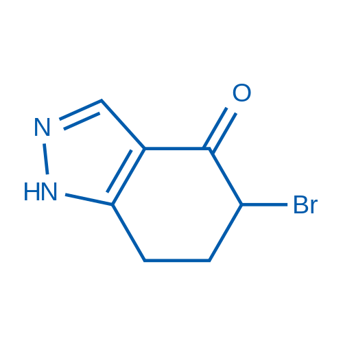 5-Bromo-6,7-dihydro-1H-indazol-4(5H)-one 50mg