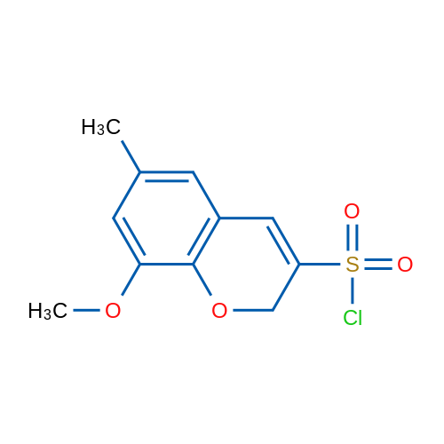 8-Methoxy-6-methyl-2H-chromene-3-sulfonyl chloride 1g