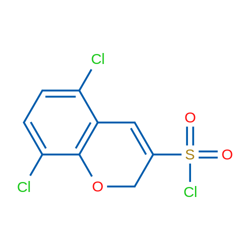 5,8-Dichloro-2H-chromene-3-sulfonyl chloride 1g