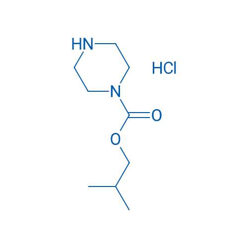 Isobutyl piperazine-1-carboxylate hydrochloride 5g