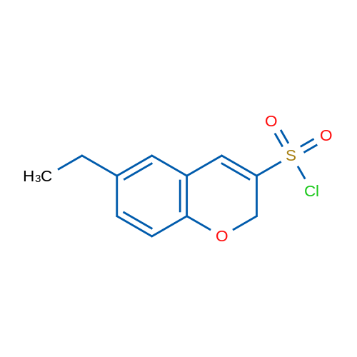 6-Ethyl-2H-chromene-3-sulfonyl chloride 1g