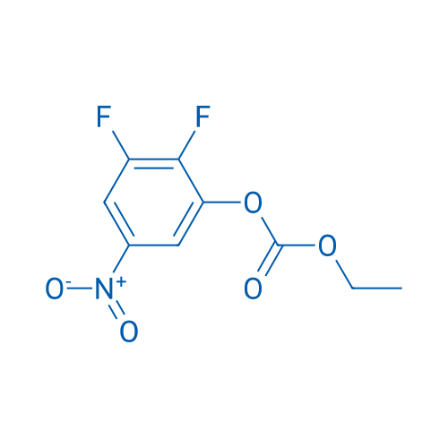 2,3-Difluoro-5-nitrophenyl ethyl carbonate 1g