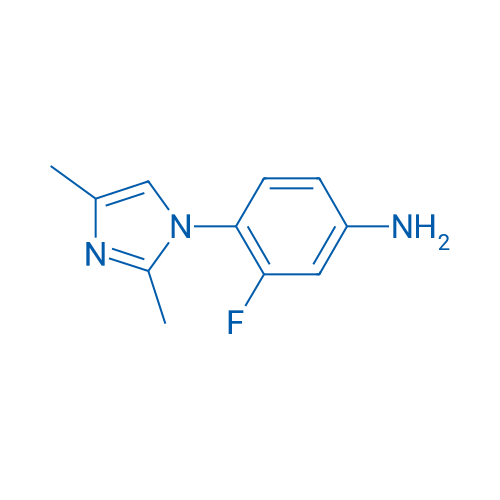 4-(2,4-Dimethyl-1H-imidazol-1-yl)-3-fluoroaniline 250mg