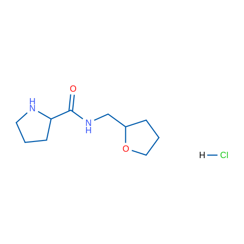 N-((Tetrahydrofuran-2-yl)methyl)pyrrolidine-2-carboxamide hydrochloride 5g