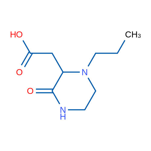 2-(3-Oxo-1-propylpiperazin-2-yl)acetic acid 5g
