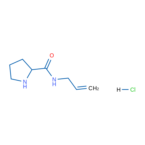 N-Allylpyrrolidine-2-carboxamide hydrochloride 5g
