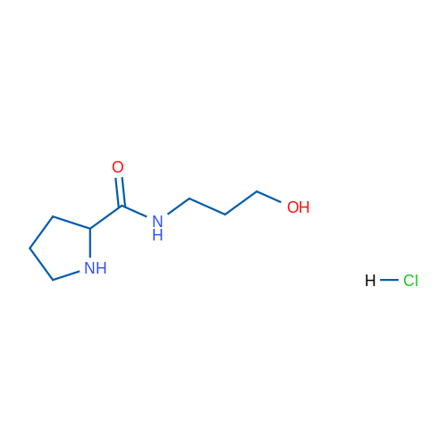 N-(3-Hydroxypropyl)pyrrolidine-2-carboxamide hydrochloride 5g