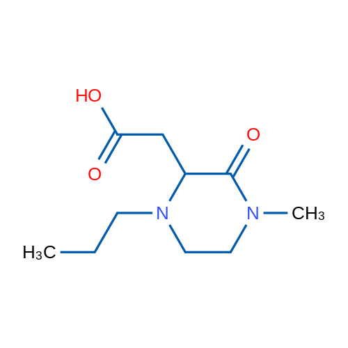 2-(4-Methyl-3-oxo-1-propylpiperazin-2-yl)acetic acid 1g